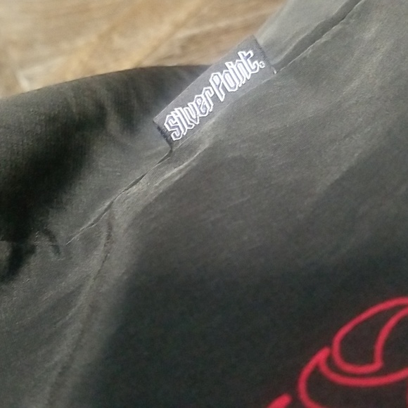 Silver Point-Retro Dragon Button Up Shirt-Size Medium - Picture 7 of 12